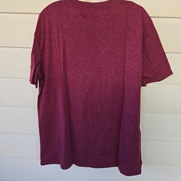 1A-Vintage 1972 Women's T Shirt  Size Large Dusty Blue Gray - Picture 9 of 16